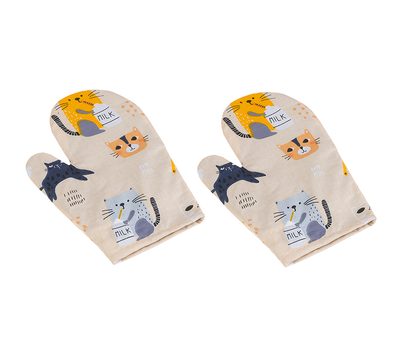 Kuchyňská chňapka - 2ks Béžová,Černá,Šedá CH/291 28x18 cm{% if product.brand.name %} – Bellatex{% endif %}