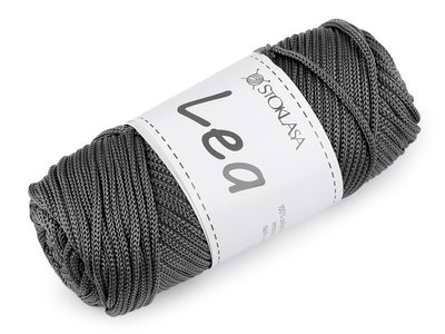 Pletací a háčkovací příze Lea Ø3 mm 90 g - 10 šedá