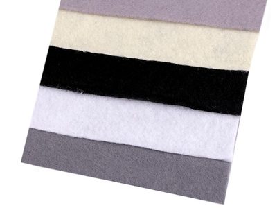 Barevná sada dekorativních filců plstí 10x45 cm{% if variant.name %} – mix č. 2{% endif %}