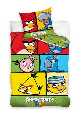 Povlečení Angry Birds Rio kostky 140/200{% if product.brand.name %} – Carbotex{% endif %}
