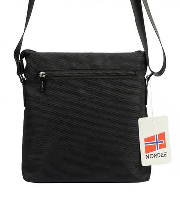 Nordee Pánská crossbody taška 23 x 24 cm černá – fotka 2