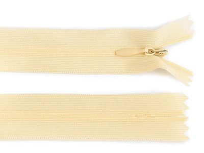 Spirálový zip skrytý šíře 3 mm délka 60 cm Dederon{% if variant.name %} – 103 Afterglow{% endif %}