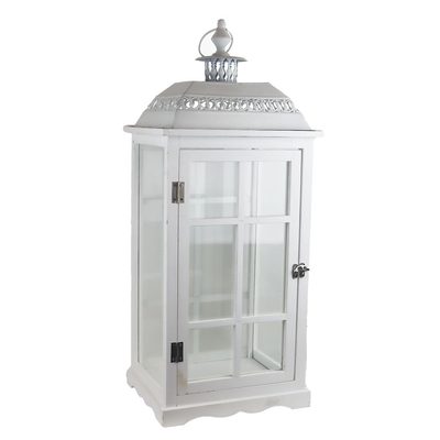 Dřevěná lucerna D6493/B - výška 68 cm{% if product.brand.name %} – Morex{% endif %}