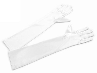 Společenské saténové rukavičky 45 cm{% if product.brand.name %} – Stoklasa{% endif %}