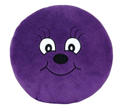 Polštářek Kulička Fialová 65/022 průměr 35 cm{% if product.brand.name %} – Bellatex{% endif %}