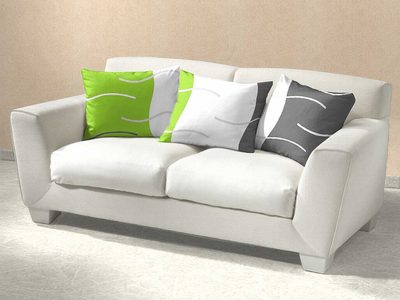 Povlečení flanel Island kiwi 140x220, 70x90 cm – fotka 1