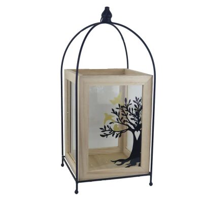 Dekorační lucerna K4543 - 20 × 20 × 48 cm – fotka 1