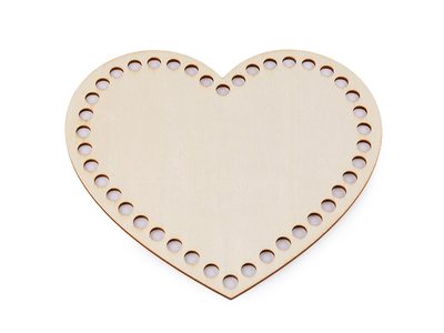 Dno na pletení / výrobu košíků srdce 15x17 cm{% if product.brand.name %} – Stoklasa{% endif %}