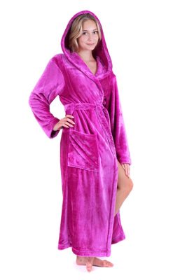 Župan s kapucí Siena fialová 31 56 4301{% if product.brand.name %} – Vestis{% endif %}