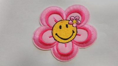 Nažehlovačka kvítek růžový 7 cm{% if product.brand.name %} – Galanterka{% endif %}