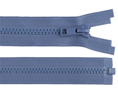 Kostěný zip YKK No 5 délka 50 cm bundový - 363 modrá