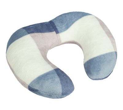 Polštářek cestovní podkova Modrá,Šedá 24/120 30x35 cm{% if product.brand.name %} – Bellatex{% endif %}