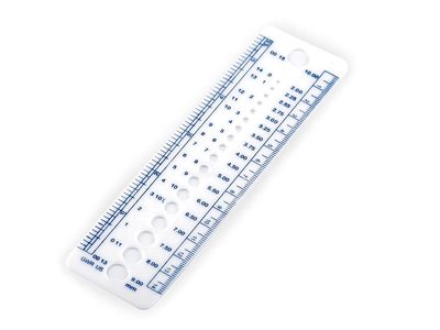Pravítko na měření jehlic{% if product.brand.name %} – Stoklasa{% endif %}