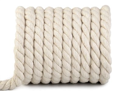 Bavlněná šňůra kroucená Ø15 mm návin 10 metrů{% if product.brand.name %} – Galanterka{% endif %}