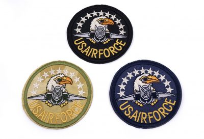 Nažehlovačka AIR FORCE vel.7,5cm{% if variant.name %} – černá{% endif %}