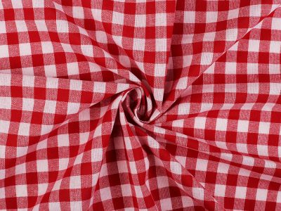 Bavlněná látka / plátno Kanafas větší kostka / káro METRÁŽ{% if product.brand.name %} – Stoklasa{% endif %}