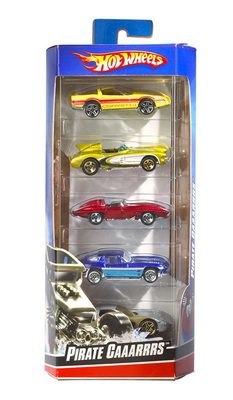 HOT WHEELS Auto kovová 7-9cm sada 5ks HW – fotka 1