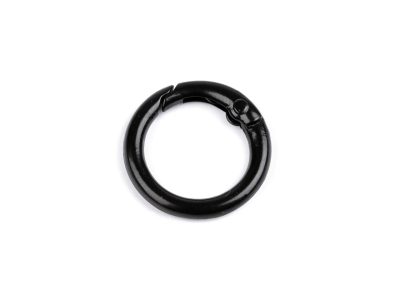 Karabina kulatá lakovaná Ø16 mm 2 kusy{% if variant.name %} – 5 černá{% endif %}