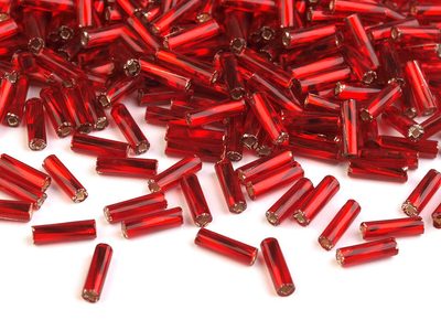 Rokajl Preciosa kroucené tyčky 6 mm 20g{% if variant.name %} – 97090 červená jahoda{% endif %}
