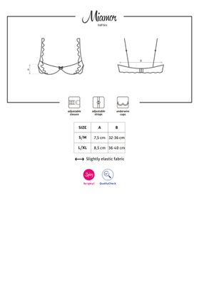 Polopodprsenka Miamor half-bra – fotka 1