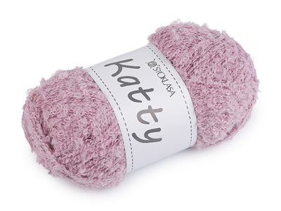 Pletací příze nopková Katty 100 g{% if variant.name %} – 3 starorůžová{% endif %}