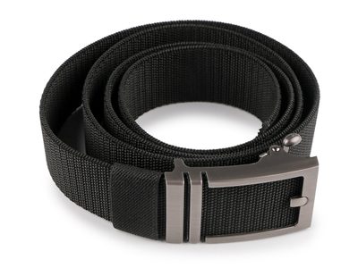 Pánský pásek šíře 3,5 cm{% if variant.name %} – 7 černá{% endif %}