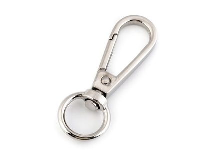 Kovová karabina průvlek 12 mm{% if variant.name %} – 1 nikl{% endif %}