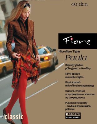 Klasické punčochy PAULA 40 den{% if product.brand.name %} – Fiore{% endif %}