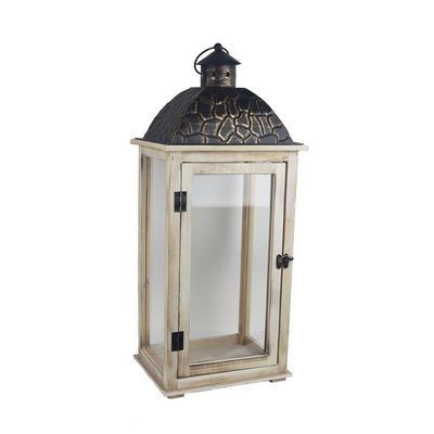 Dřevěná lucerna velká D6046/V -  62,5 cm{% if product.brand.name %} – Morex{% endif %}