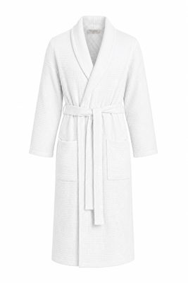Unisex vaflový župan Vestis Saimaa bílá{% if variant.name %} – XL{% endif %}