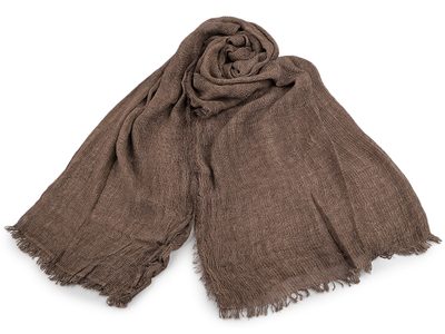 Šátek / šála bavlněná unisex 70x195 cm{% if variant.name %} – 2 béžová{% endif %}