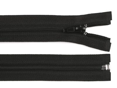 Spirálový zip šíře 5 mm délka 125 cm, 150 cm{% if variant.name %} – 3 (150 cm) černá{% endif %}