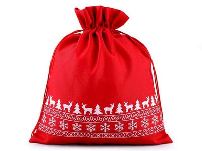 Dárkový vánoční / mikulášský pytlík 30x35 cm{% if product.brand.name %} – Stoklasa{% endif %}