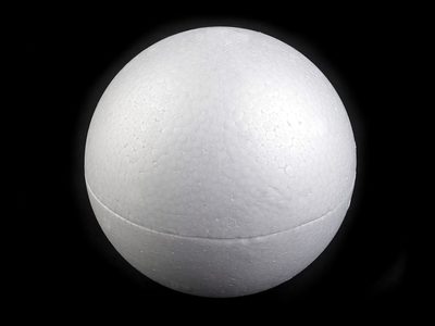 Polystyrenová koule dvoudílná dutá Ø14,5 cm{% if product.brand.name %} – Stoklasa{% endif %}