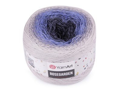 Bavlněná pletací příze Rosegarden 250 g{% if variant.name %} – 7 (315) šedá nejsvětlejší{% endif %}