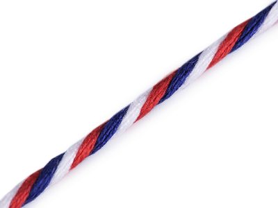 Stáčená šňůra trikolora Ø2 mm návin 100 metrů – fotka 2