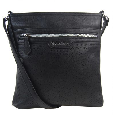 Černá elegantní dámská crossbody kabelka 4151-MM{% if product.brand.name %} – Maria Marni{% endif %}