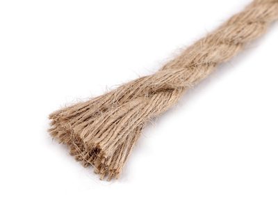 Jutová šňůra kroucená Ø10 mm návin 10m{% if product.brand.name %} – Galanterka{% endif %}