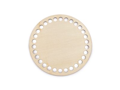 Dřevěné dno na háčkování / výrobu košíků Ø15 cm{% if product.brand.name %} – Stoklasa{% endif %}