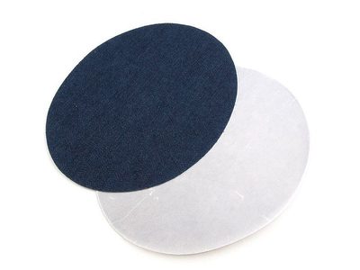 Nažehlovací Záplaty Riflové JEANS - Rozměry 11x14 cm{% if variant.name %} – 2 modrá tmavá{% endif %}
