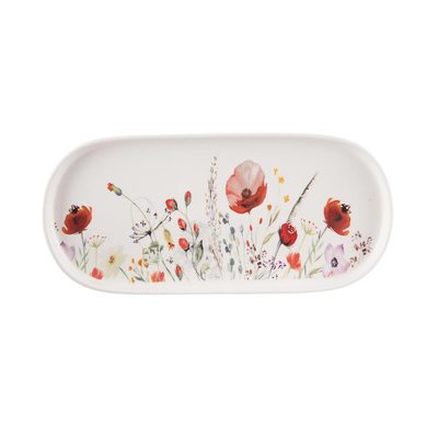 Tác servírovací porcelánový MÁK 25x12 cm O0556 - 25x12x1,8cm{% if product.brand.name %} – {% endif %}