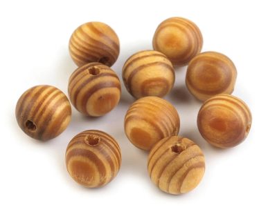 Dřevěné korálky Strip Ø16 mm 100 kusů{% if product.brand.name %} – Galanterka{% endif %}