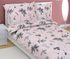 Povlečení krepové Šedá,Růžová 80/217