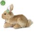 Plyšový králík hnědý ležící 23 cm