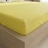 Prostěradlo bavlněné napínací žluté
