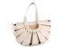 Letní kabelka se slámovou strukturou 35x20 cm