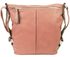Moderní velká crossbody kabelka 74-MH růžová