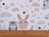 Bavlněná látka lesní zvířátka METRÁŽ