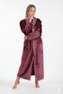 Župan s límcem Flora mauve wine 25 56 4853