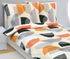Povlečení bavlněné Oranžová,Šedá 90/203